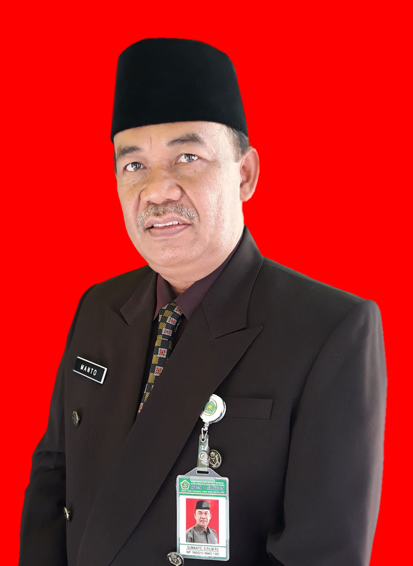 <center>Kepala Madrasah<br>Sumanto</center>